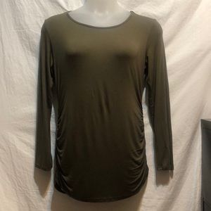 Smallshow long sleeve maternity shirt